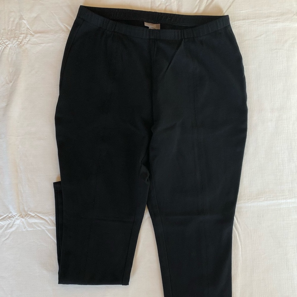 JJill black ponte leggings